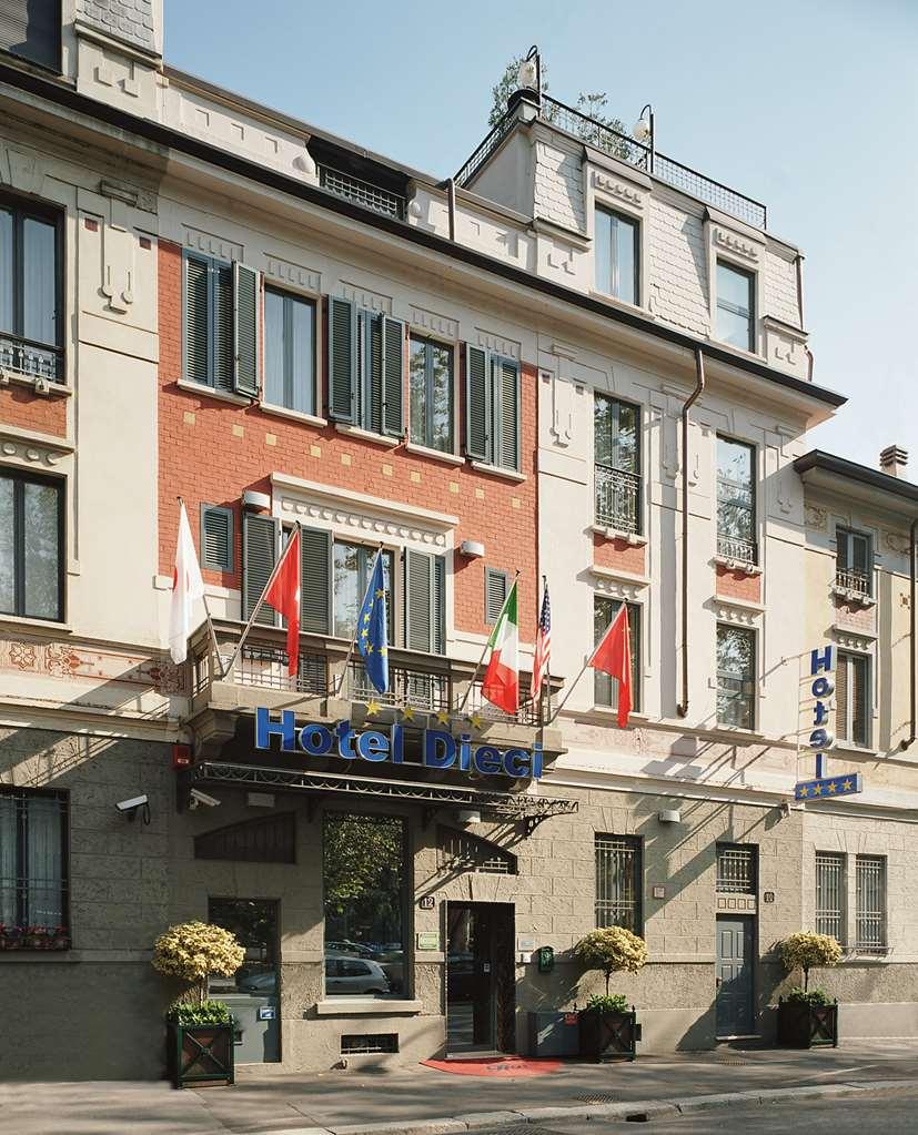 Boutique Hotel Dieci Милан Экстерьер фото